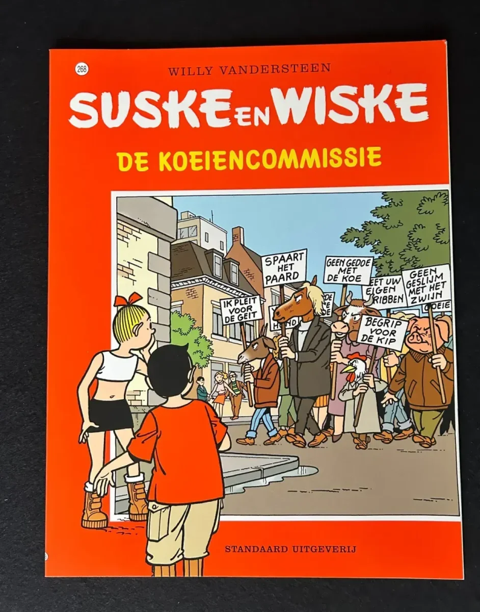 Suske en Wiske - De koeiencommissie (1e druk, 2001)