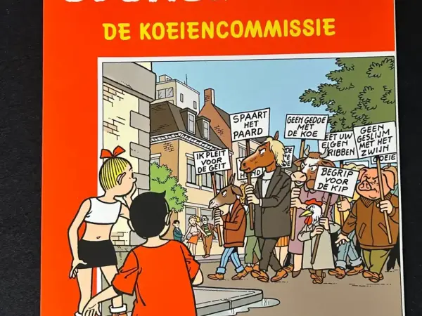Suske en Wiske - De koeiencommissie (1e druk, 2001)