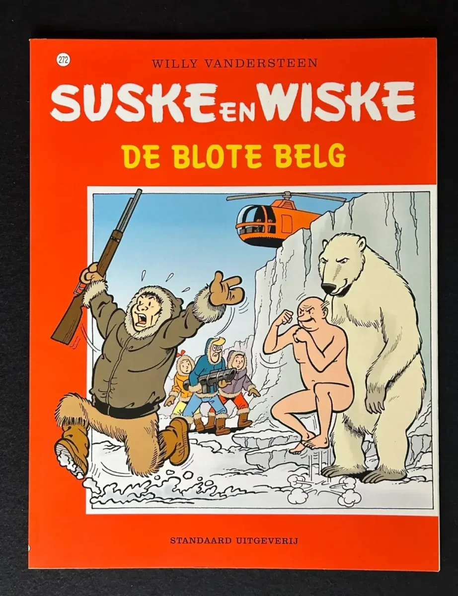 Suske en Wiske - De blote Belg (1e druk, 2001)