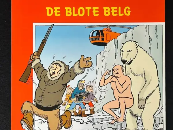 Suske en Wiske - De blote Belg (1e druk, 2001)