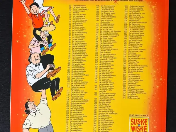 Belgisch & Vandersteen Suske en Wiske - De Europummel (1e druk, 2002)