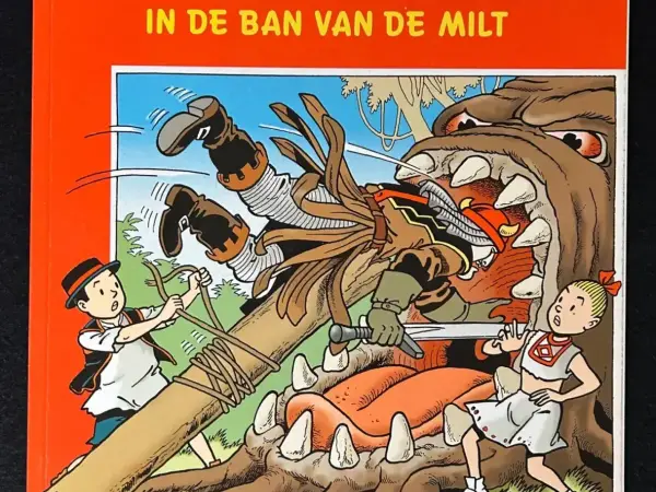 Suske en Wiske - In de ban van de milt (1e druk, 2002)