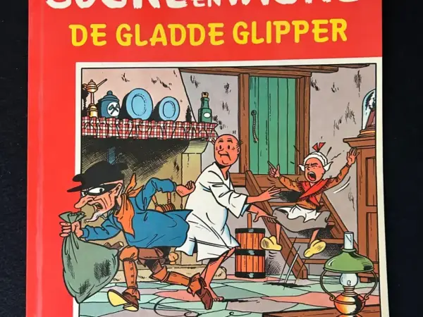 Suske en Wiske - De gladde glipper (1e druk, 1974)