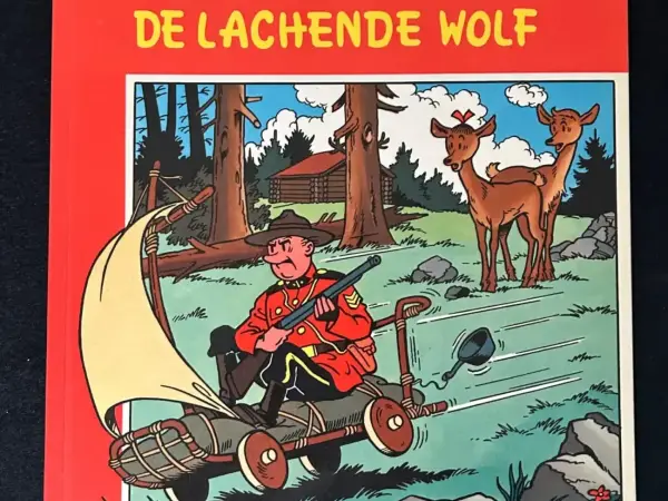 Suske en Wiske - De lachende wolf (1e druk, 1974)