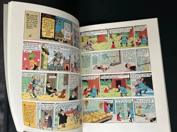 Belgisch & Vandersteen Suske en Wiske - De stalen bloempot (1e druk heruitgave, 1973)