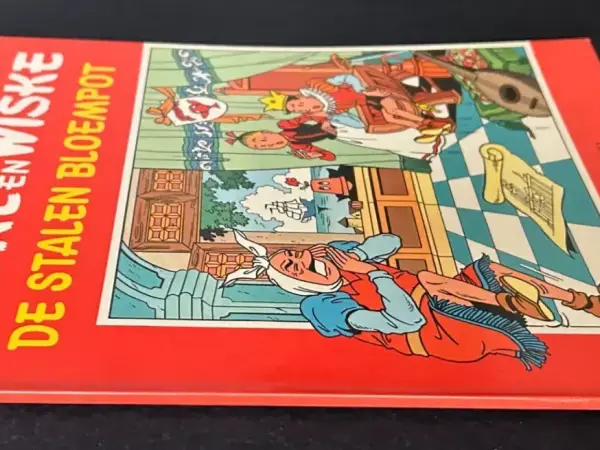 Belgisch & Vandersteen Suske en Wiske - De stalen bloempot (1e druk heruitgave, 1973)