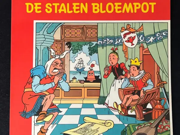Suske en Wiske - De stalen bloempot (1e druk heruitgave, 1973)
