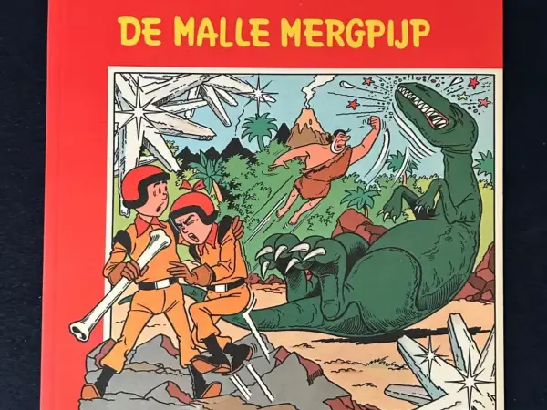 Suske en Wiske - De malle mergpijp (1e druk, 1973)