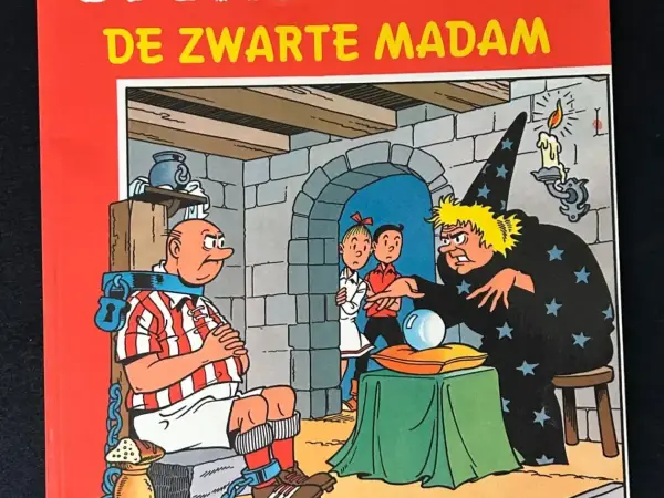 Suske en Wiske - De zwarte madam (Herdruk, 1973)