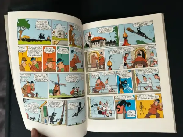 Belgisch & Vandersteen Suske en Wiske - De zwarte madam (Herdruk, 1973)