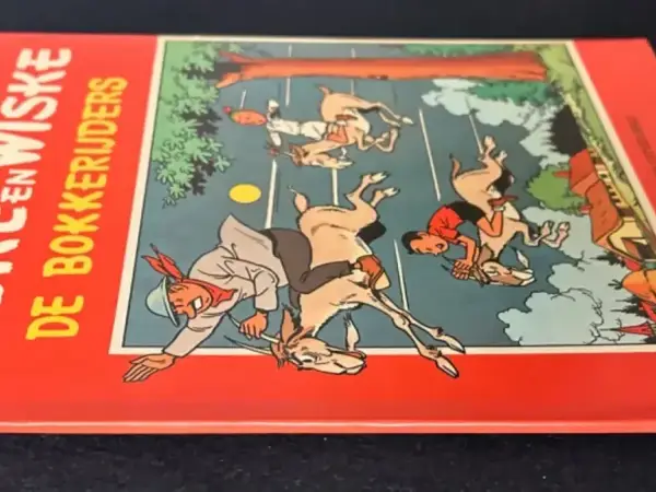 Belgisch & Vandersteen Suske en Wiske - De bokkerijders (1e druk heruitgave, 1972)