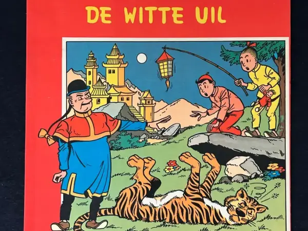 Suske en Wiske - De witte uil (1e druk van heruitgave, 1972)