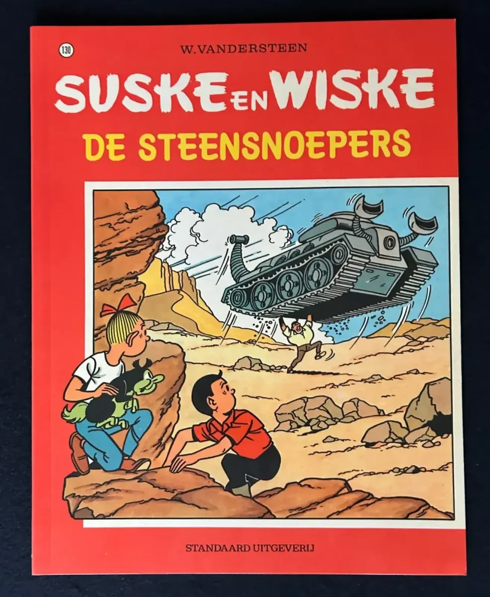Suske en Wiske - De steensnoepers (1e druk, 1972)
