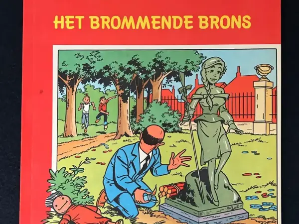Suske en Wiske - Het brommende brons (1e druk, 1972)