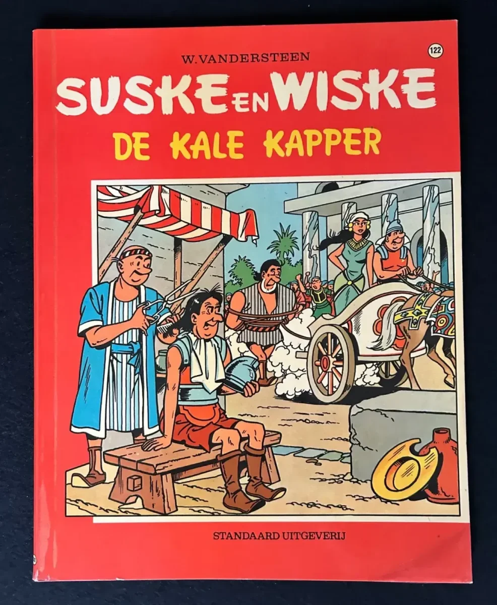 Suske en Wiske - De kale kapper (1e druk, 1971)