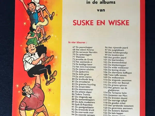 Belgisch & Vandersteen Suske en Wiske - De kale kapper (1e druk, 1971)