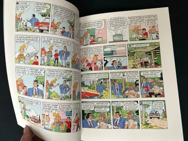 Belgisch & Vandersteen Suske en Wiske - De toornige tjiftjaf (1e druk, 1971)