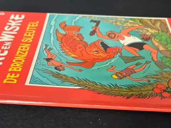 Belgisch & Vandersteen Suske en Wiske - De bronzen sleutel (1e druk van heruitgave, 1971