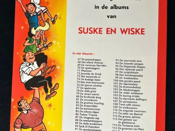 Belgisch & Vandersteen Suske en Wiske - De bronzen sleutel (1e druk van heruitgave, 1971