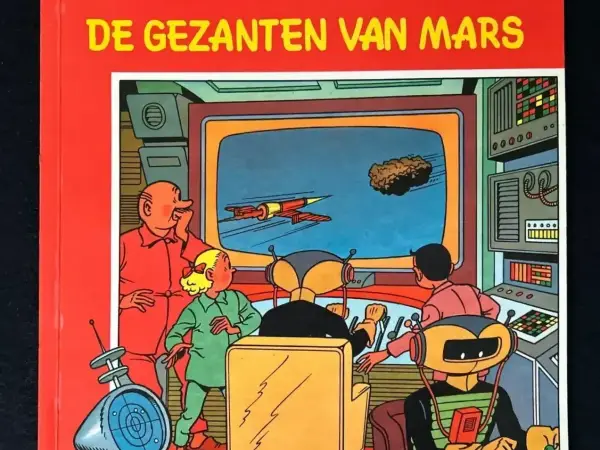 Suske en Wiske - De gezanten van Mars (1e druk heruitgave, 1971)