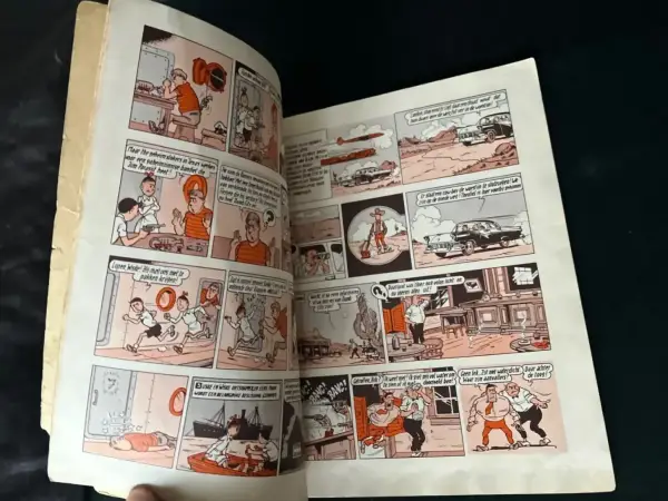 Belgisch & Vandersteen Suske en Wiske - De Texas-rakkers (1e druk, 1959)