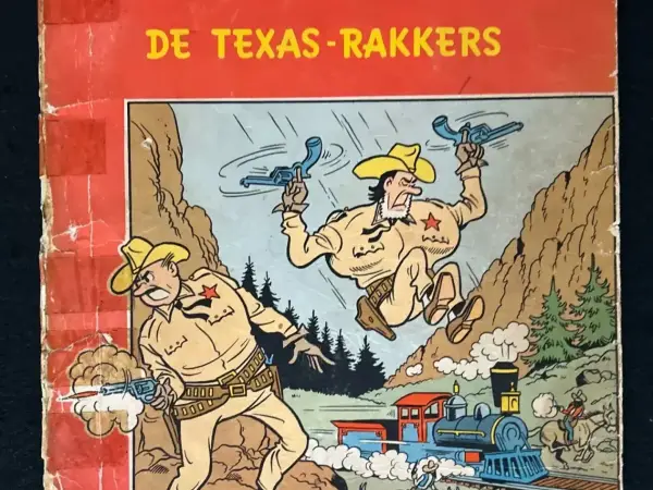 Suske en Wiske - De Texas-rakkers (1e druk, 1959)