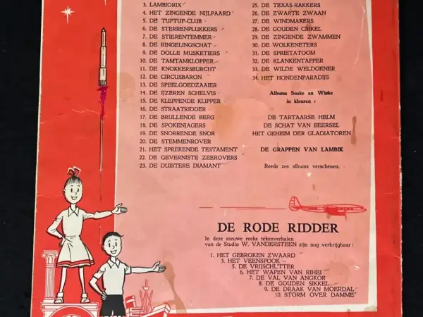 Belgisch & Vandersteen Suske en Wiske - De gouden cirkel (3e druk, 1962)