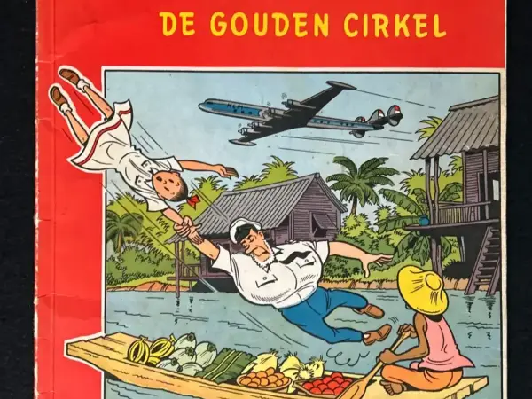 Suske en Wiske - De gouden cirkel (3e druk, 1962)