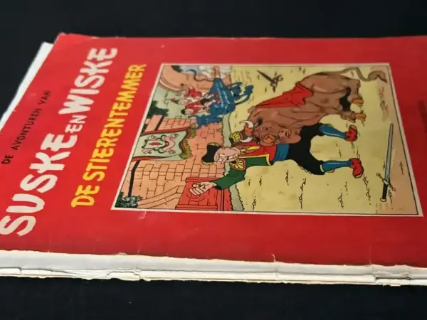Belgisch & Vandersteen Suske en Wiske - De stierentemmer (2e druk, 1958)