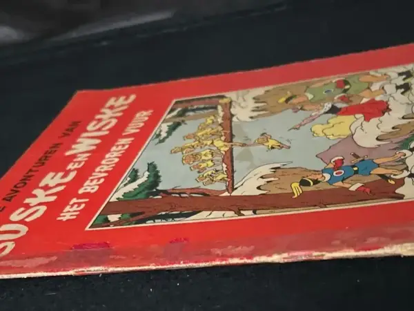 Belgisch & Vandersteen Suske en Wiske - Het bevroren vuur (1e druk, 1953)