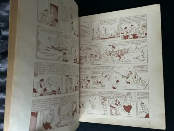 Belgisch & Vandersteen Suske en Wiske - Het bevroren vuur (1e druk, 1953)