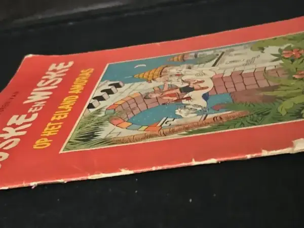 Belgisch & Vandersteen Suske en Wiske - Op het eiland Amoras (1e druk heruitgave, 1961)