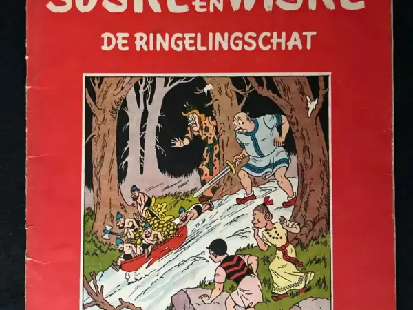 Suske en Wiske - De Ringelingschat (Herdruk, 1960)