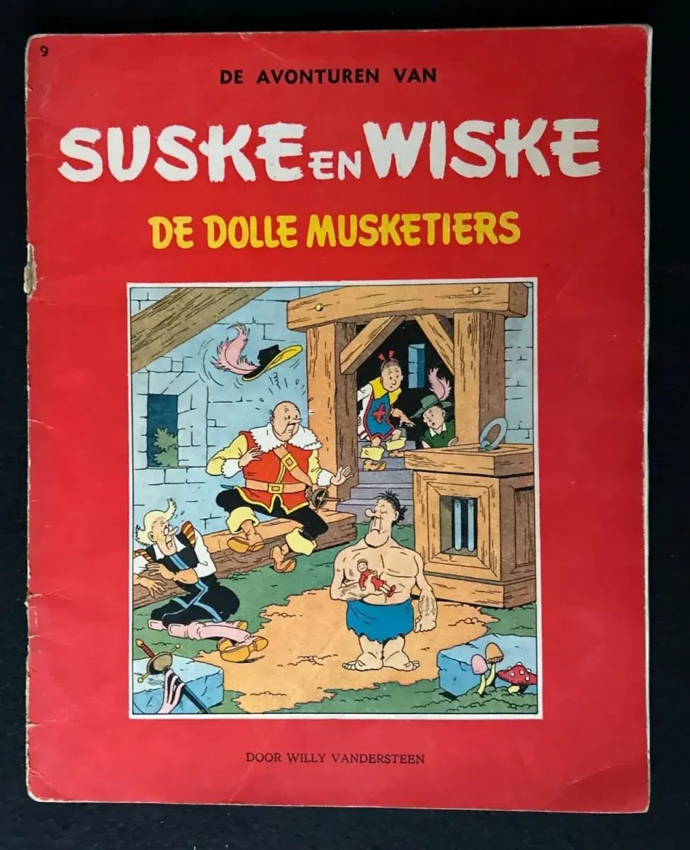 Suske en Wiske - De dolle musketiers (3e druk, 1960)
