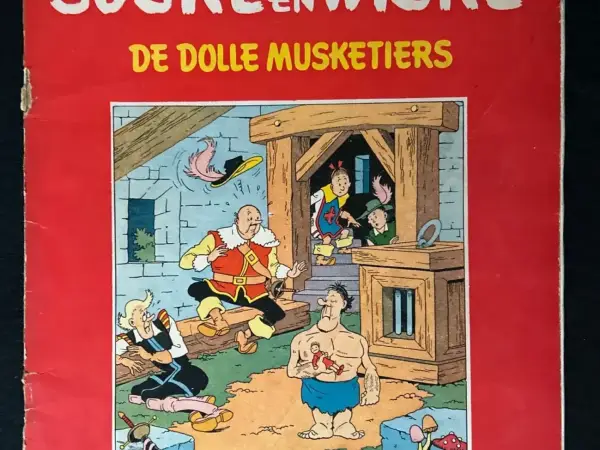 Suske en Wiske - De dolle musketiers (3e druk, 1960)