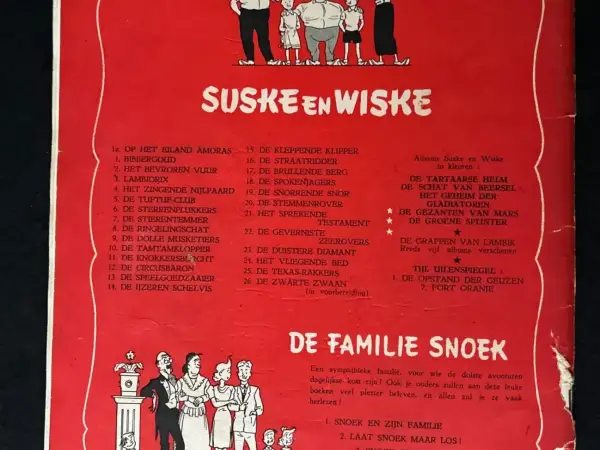 Belgisch & Vandersteen Suske en Wiske - De dolle musketiers (3e druk, 1960)