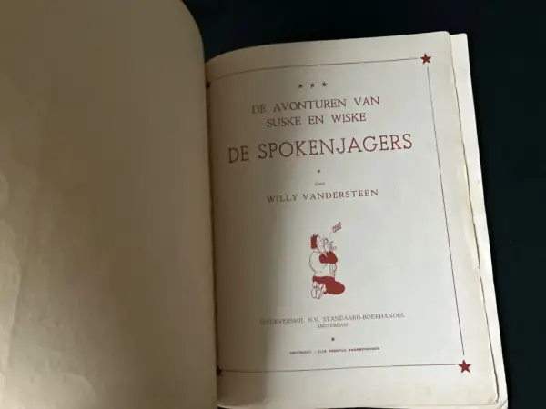 Belgisch & Vandersteen Suske en Wiske - De spokenjagers (2e druk, 1959)