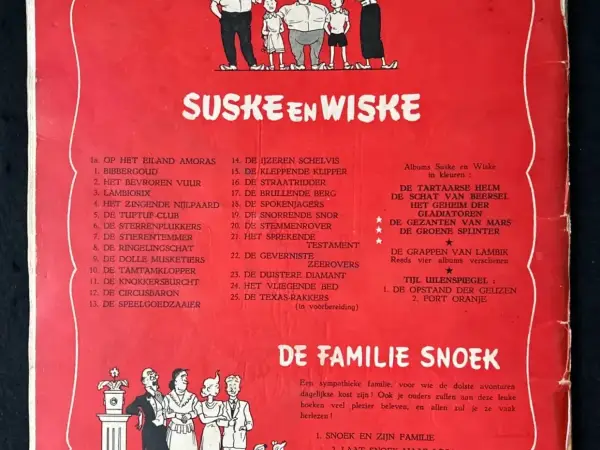Belgisch & Vandersteen Suske en Wiske - De spokenjagers (2e druk, 1959)