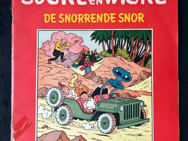 Suske en Wiske - De snorrende snor (2e druk, 1959)