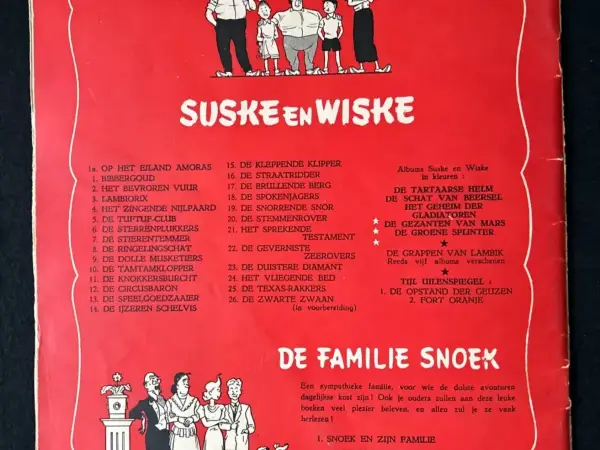 Belgisch & Vandersteen Suske en Wiske - Het sprekende testament (2e druk, 1960)