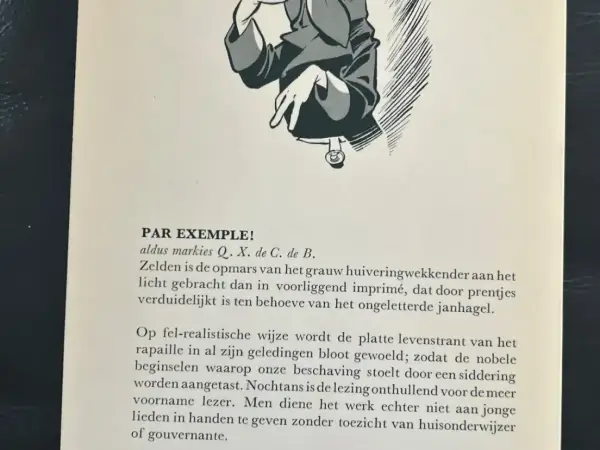 Tekststrips & Toonder Parbleu (Olivier B. Bommel en Tom Poes)