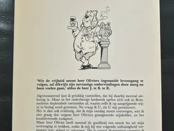 Tekststrips & Toonder Soms verstout ik mij (Olivier B. Bommel en Tom Poes, 1985)