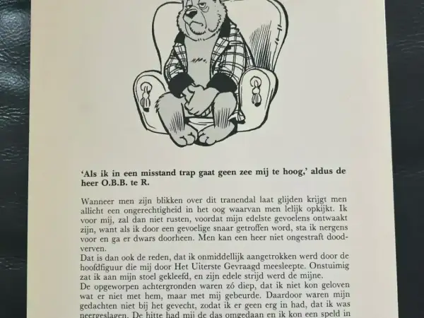 Tekststrips & Toonder Het uiterste gevraagd (Ollie B. Bommel & Tom Poes)