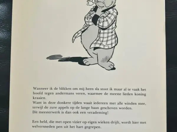 Tekststrips & Toonder Mijn eigen eenzame weg (Olivier B. Bommel en Tom Poes)