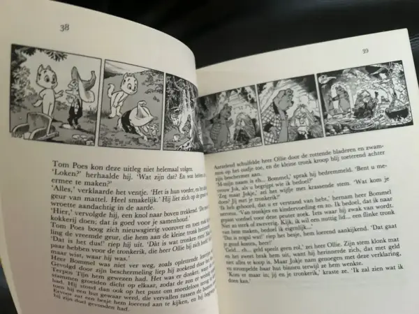 Tekststrips & Toonder Ik voel dat heel fijn aan (1e druk, 1988)