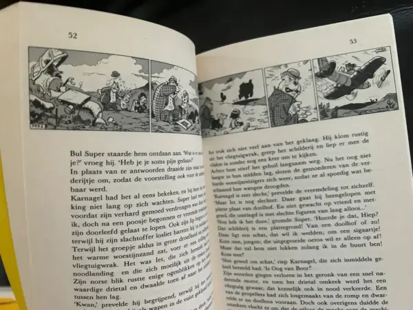 Tekststrips & Toonder Een eenvoudige doch voedzame maaltijd (1e druk, 1970)