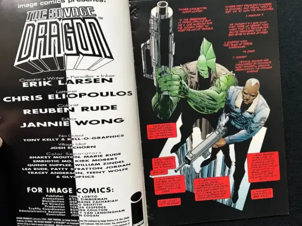 Image Comics The Savage Dragon #7 (1e druk, 1993)