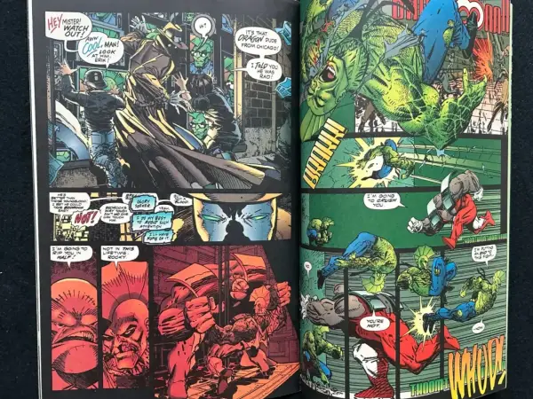 Image Comics The Savage Dragon #3 - Battles Bedrock (1e druk, 1992)