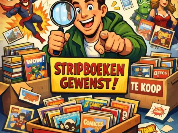 Stripboeken te koop gevraagd!