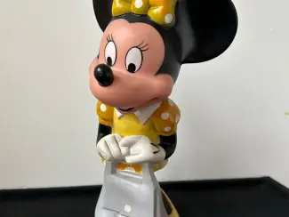 Minnie Mouse (Walt Disney) beeldje (zacht kunststof, Vintage)